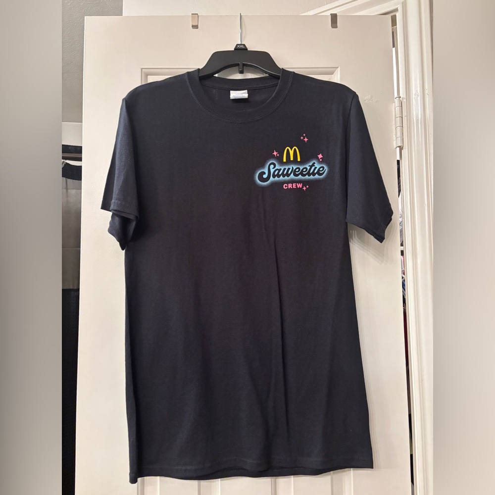 Saweetie Crew Black T-Shirt